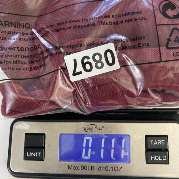 Jhane‎ Barnes 100% Silk Burgundy Long Sleeve Sweater Mens L Pullover Holiday - Picture 9 of 9